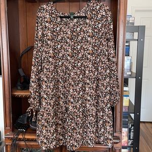 Wild Fable Floral Peasant Dress